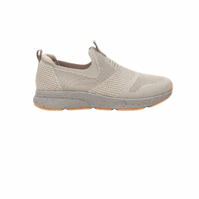 BEIGE TEXTILE MEN SHOES