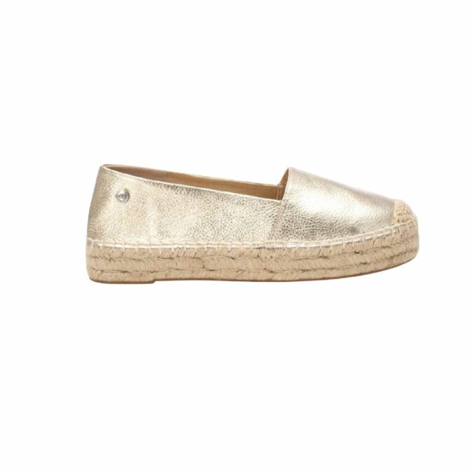 GOLD LEATHER LADIES SHOES