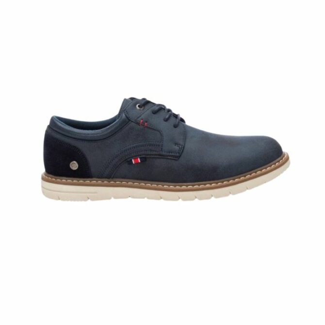 NAVY PU MEN SHOES