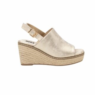 GOLD PU LADIES SANDALS