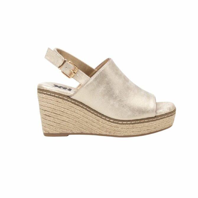 GOLD PU LADIES SANDALS