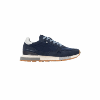 NAVY TEXTILE MEN SHOES