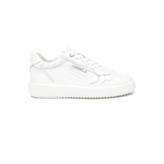 WHITE LEATHER LADIES SHOES