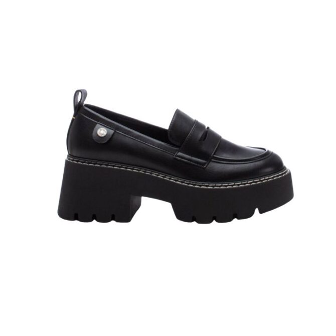 BLACK PU LADIES SHOES