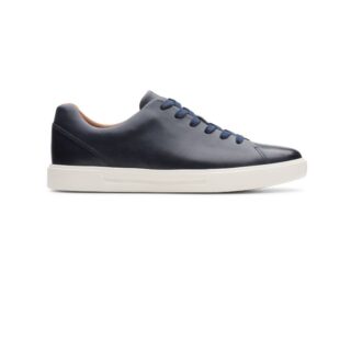 Un Costa Lace Navy Leather