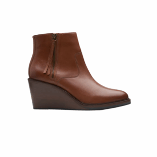 Clarkdale2ZipDarkTanLea,D,3+