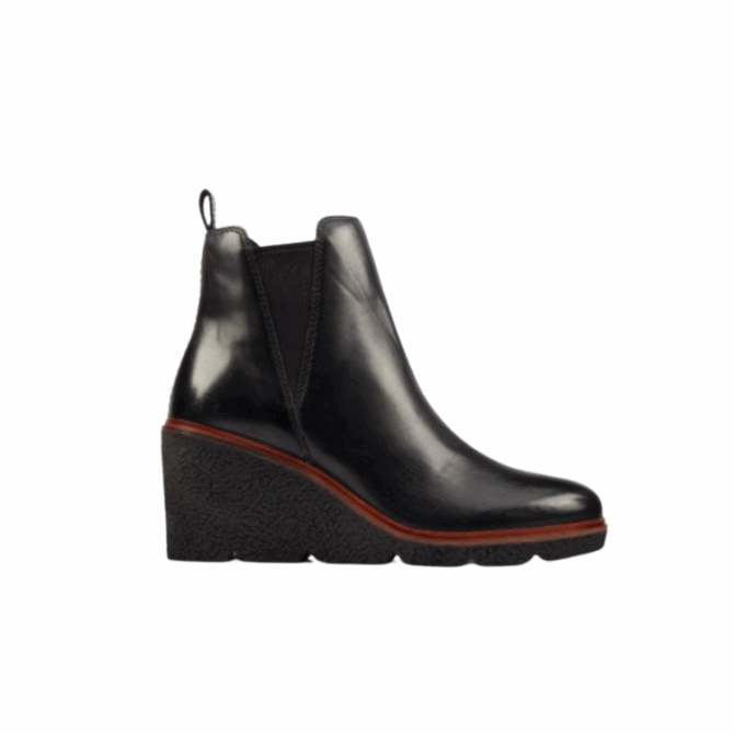 ClarkfordTopBlackLeather,D,4