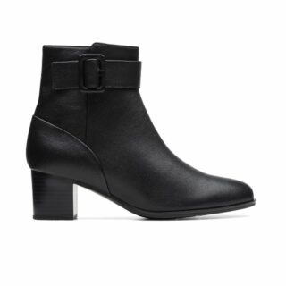 Loken Zip WP Black Leather, D, 3+