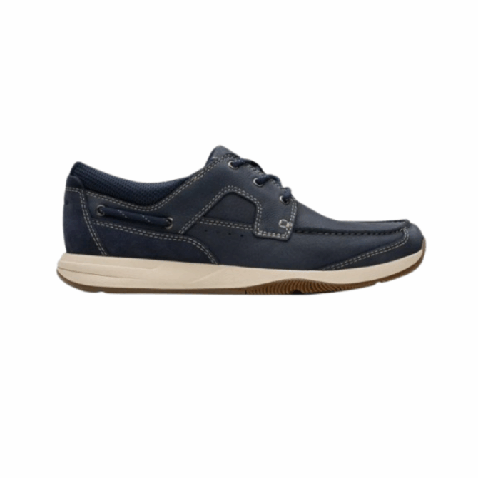 Sailview Lace Navy Nubuck, G, 7