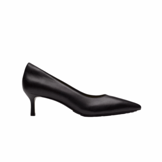 Adela Court Black Leather, D, 4