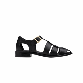 Hana Sun Black Leather