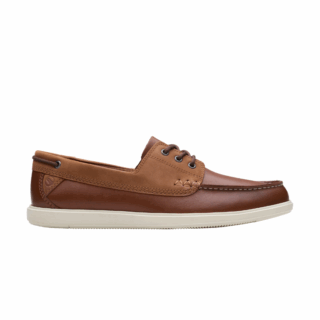 Bratton Boat Dark Tan Lea