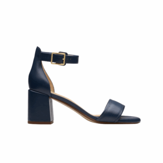 Ezoria Mae Navy Leather