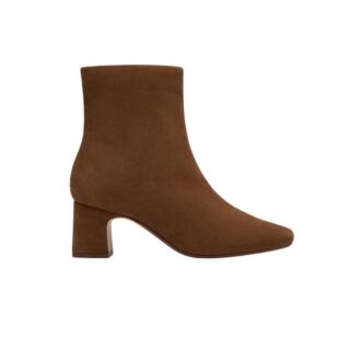 Fernie Zip Walnut Suede, D, 3+