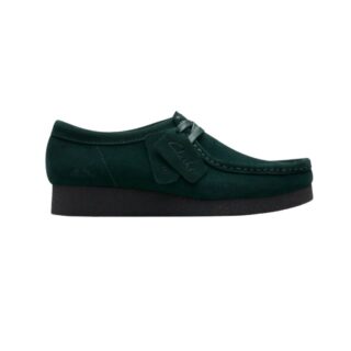 WallabeeEVOSh Dark Green Suede, D, 4