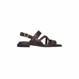 Ariany Strap Dark Brown Lea, D, 4