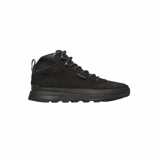 FIELD TREKKER MID LACE UP SNEAKER Jet Black