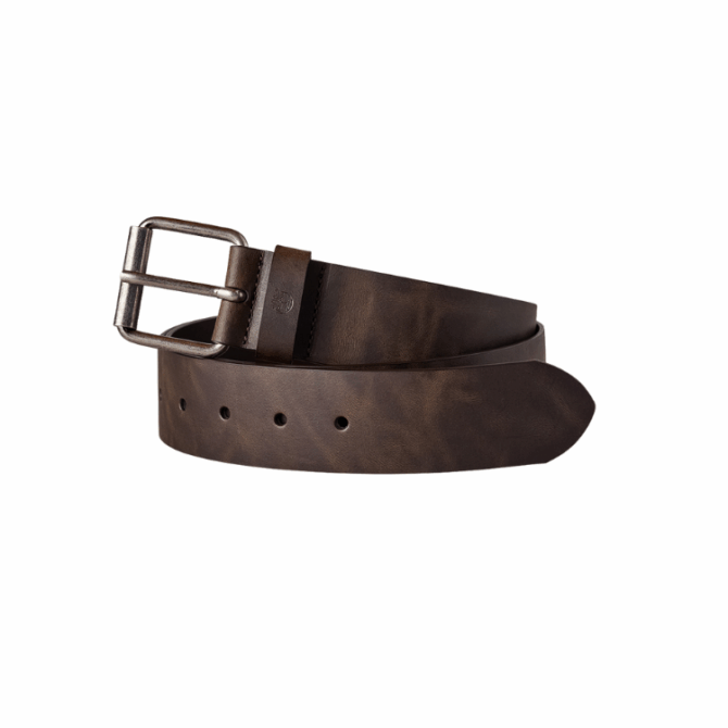 Belts40mm recycled leather beltBlack