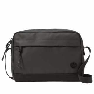 Weather-Ready Crossbody Bag in Black