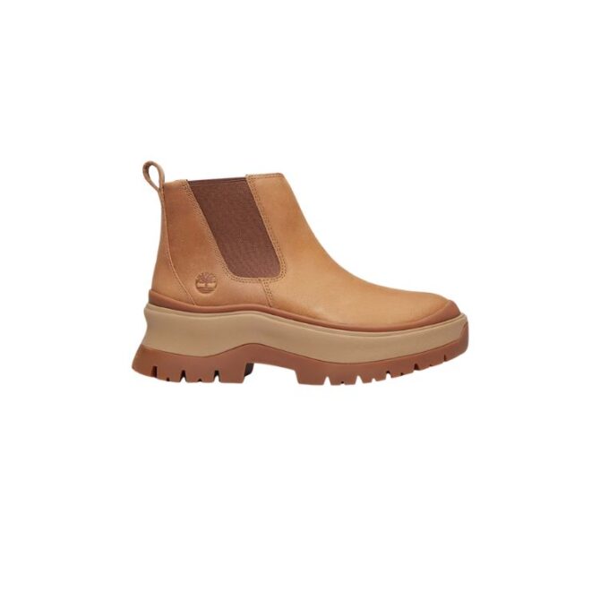 ROXIE LANE MID CHELSEA BOOT MEDIUM BROWN FULL GRAIN
