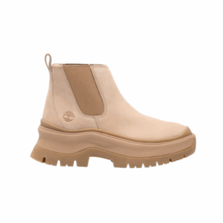ROXIE LANE MID CHELSEA BOOT LIGHT BEIGE NUBUCK