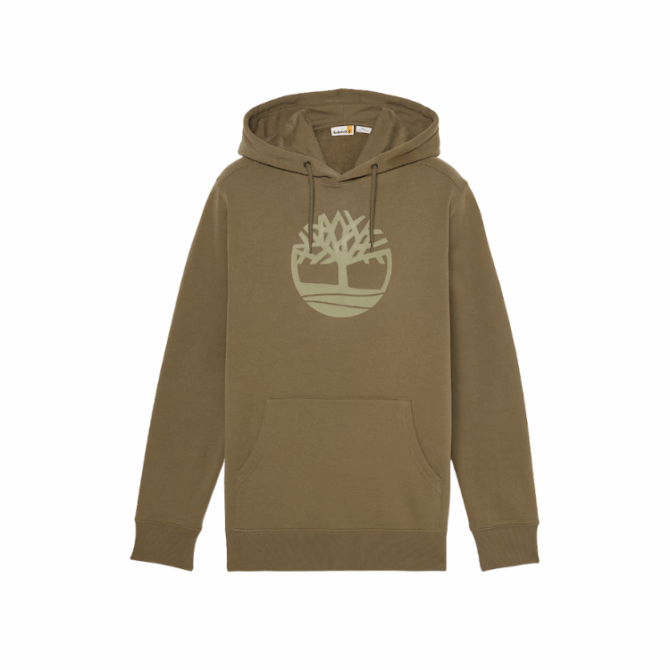 KENNEBEC RIVER Tree Logo Hoodie Leaf Green