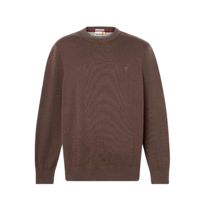 Williams River Cotton Jumper for Men in Brown