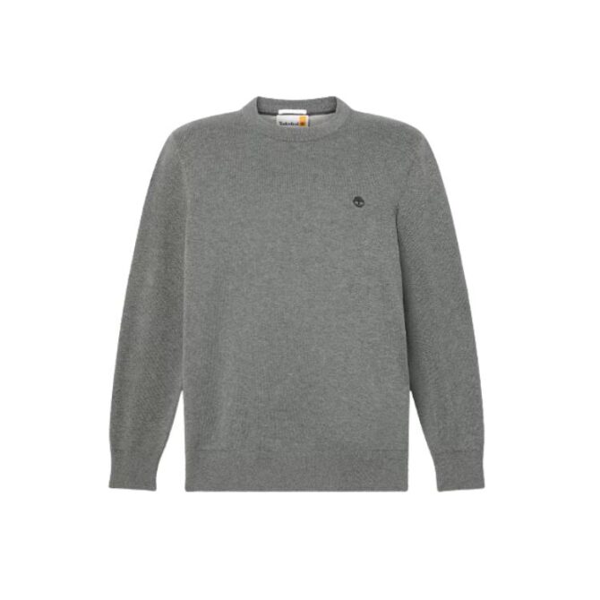 Williams River Cotton Jumper for Men in Grey