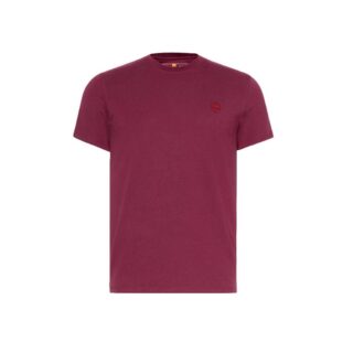 Dunstan River Short-Sleeve T-Shirt for Men in Burgundy