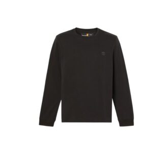 Dunstan River Long-Sleeve T-Shirt for Men in Black