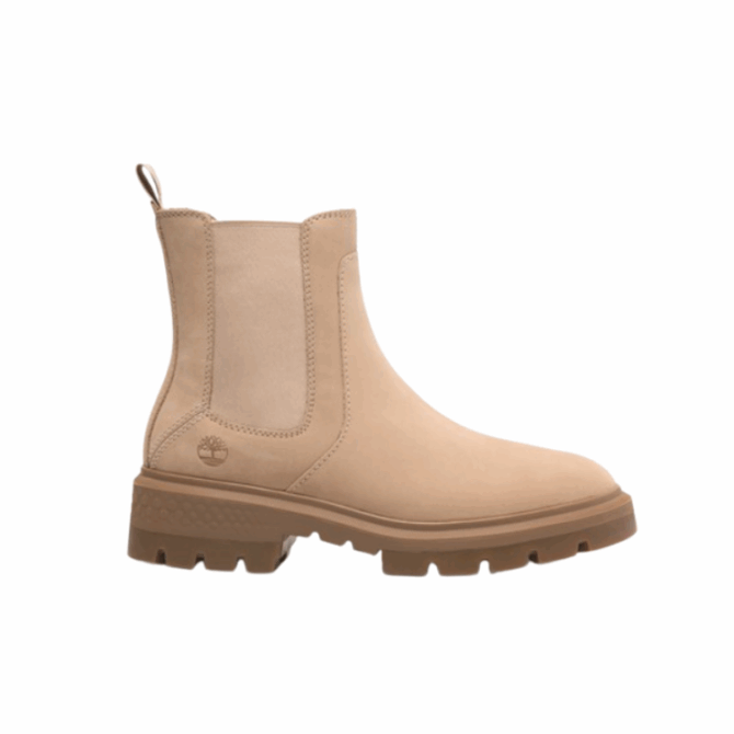 CORTINA VALLEY MID CHELSEA BOOT LIGHT BEIGE NUBUCK