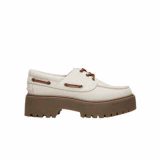 STONE STREETBOAT SHOENATURAL NUBUCK