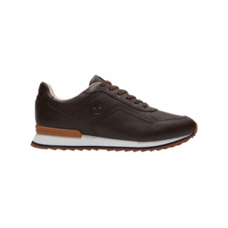 SCOUT HEIGHTS LOW LACE UP SNEAKER DARK BROWN FULL GRAIN