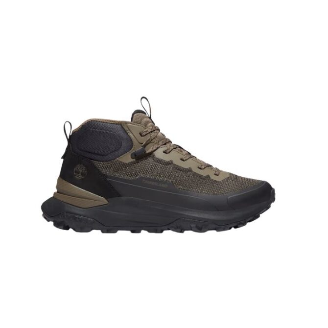 MOTION ACCESS MID LACE UP SNEAKER OLIVE MESH