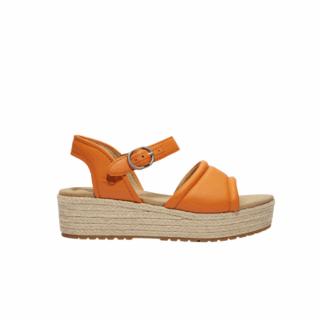 SANTORINI SUNBACKSTRAP SANDALMEDIUM ORANGE FULL GRAIN