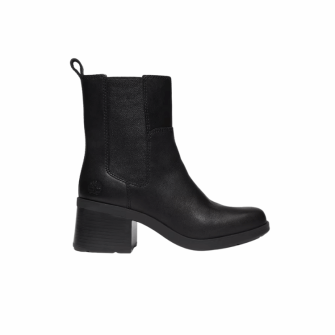 BELLEVAUX MID CHELSEA BOOT BLACK FULL GRAIN