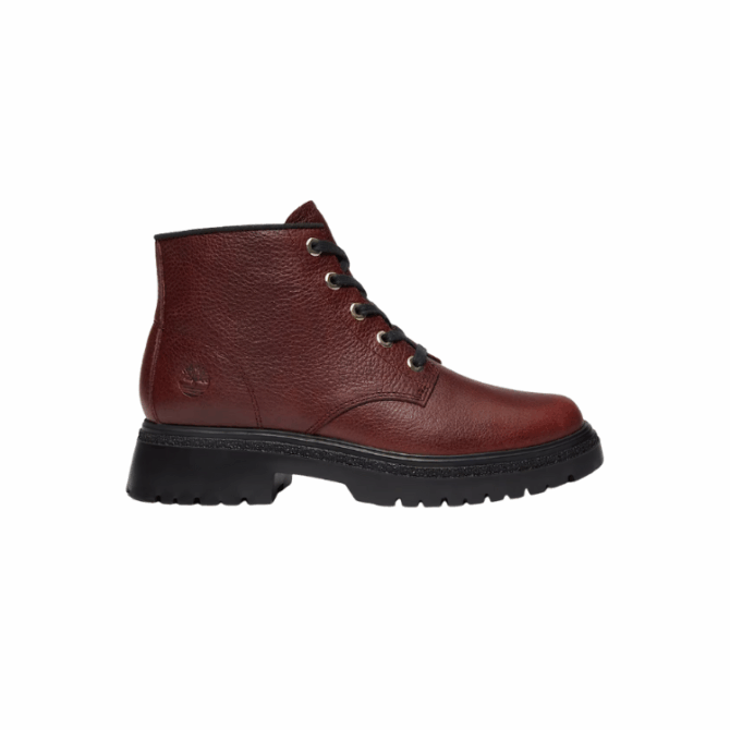 CAMBRIA VALLEY MID LACE UP BOOT BURGUNDY FULL GRAIN