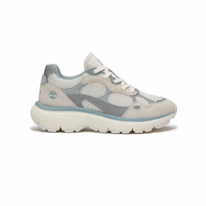 Hazel Lane Trainer for Women in Beige/Light Blue