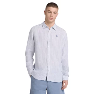 Linen Striped Shirt (Regular)