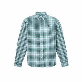 Solucell Gingham Shirt Silver Blue YD