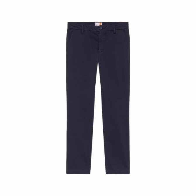 CLAREMONT Garment Dyed Chino Pant Dark Sapphire