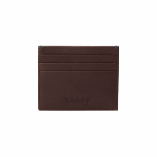Small Accessories Riverton Leather Card Holder Dark Brown