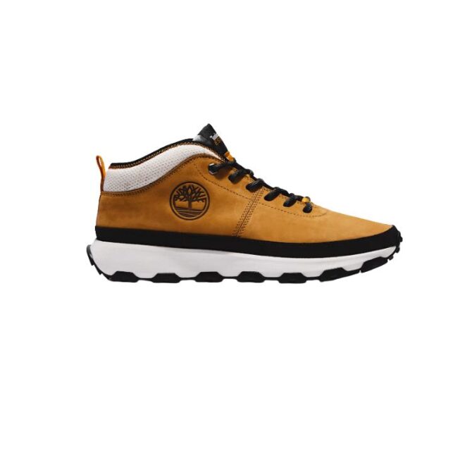 Winsor Trail Mid Trainer for Men in Yellow