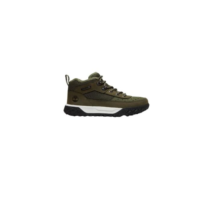 GREENSTRIDE MOTION 6 MID LACE UP SNEAKER LEAF GREEN