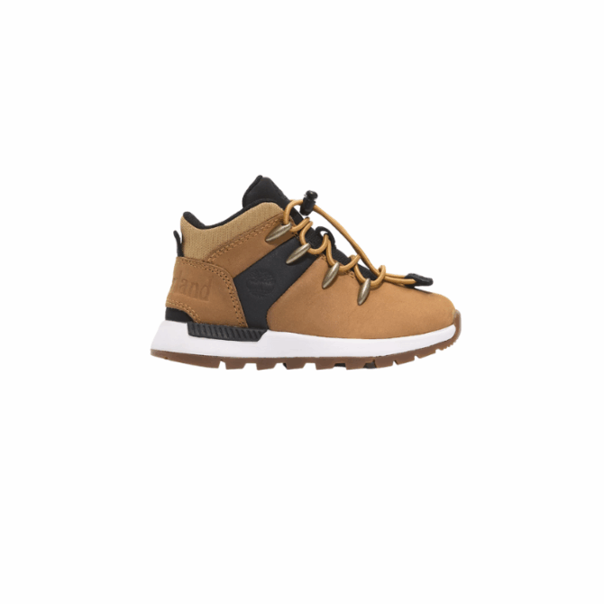 SPRINT TREKKER MID BUNGEE SNEAKER WHEAT NUBUCK W BLACK