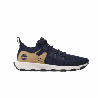 WINSOR TRAILLOW LACE UP SNEAKERDARK BLUE KNIT
