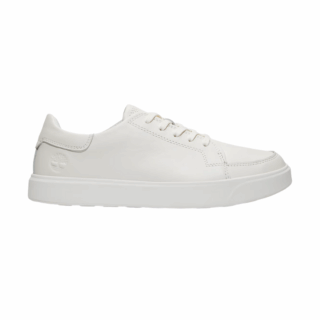 EMERSON STREETLOW LACE UP SNEAKERWHITE FULL GRAIN