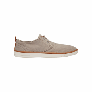 HOOKSETLOW LACE UP SNEAKERLIGHT TAUPE CANVAS