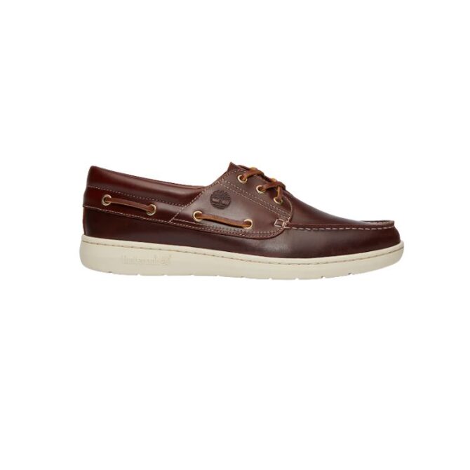 Portofino Pier Boat Shoe for Men in Burgundy