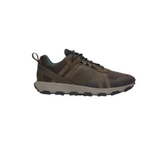 Winsor Trail Waterproof Trainer for Men in Dark Brown